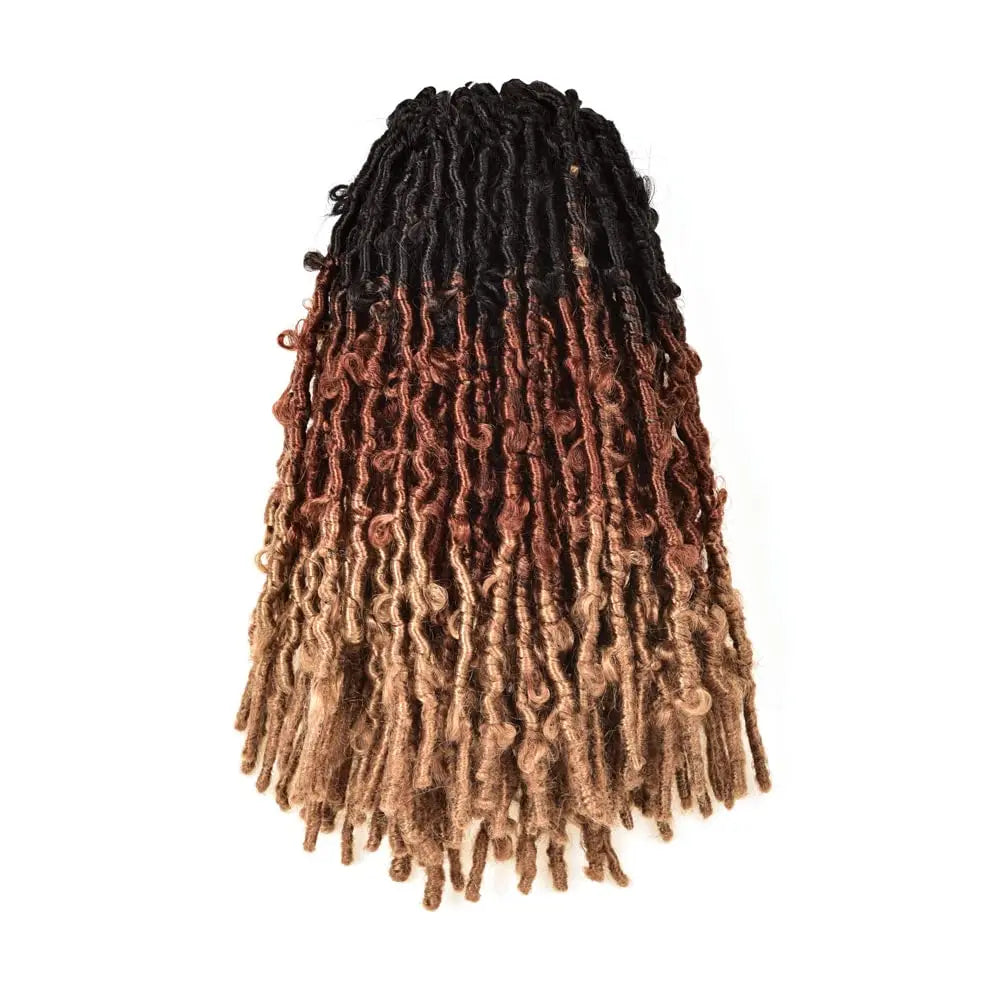 ( US ONLY) FAST SHIPPING DBL | Toyotress® Butterfly Locs Pre-Looped Distressed Locs Braiding Synthetic Crochet Hair Extensions Toyotress